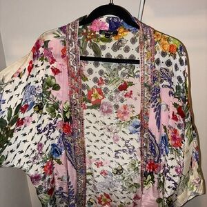 Multicolor Floral Kimono